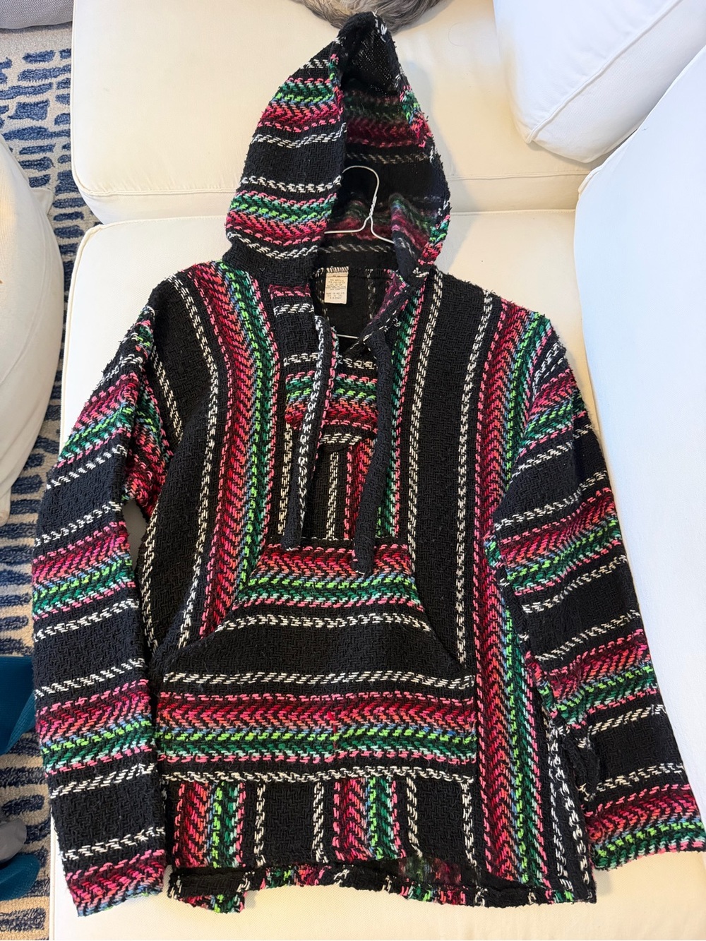 knit hoodie from ecuador